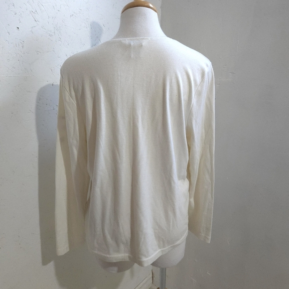 Alia | Vintage Chic Cat Print Sweater - Cream and Black - Picture 7 of 11